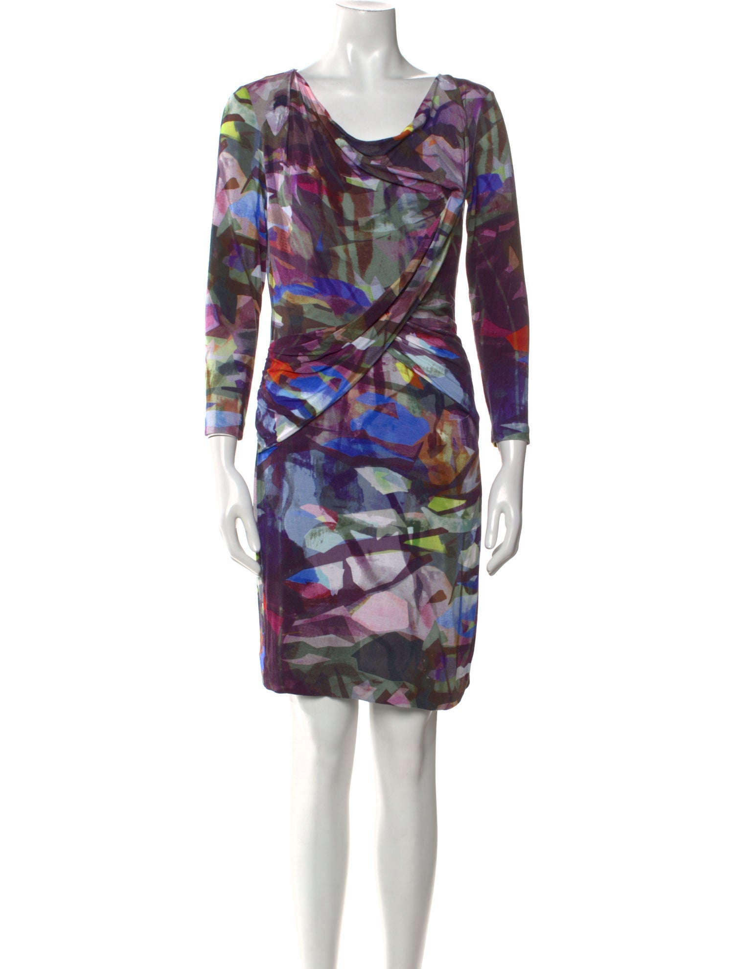 Escada Printed Mini Dress