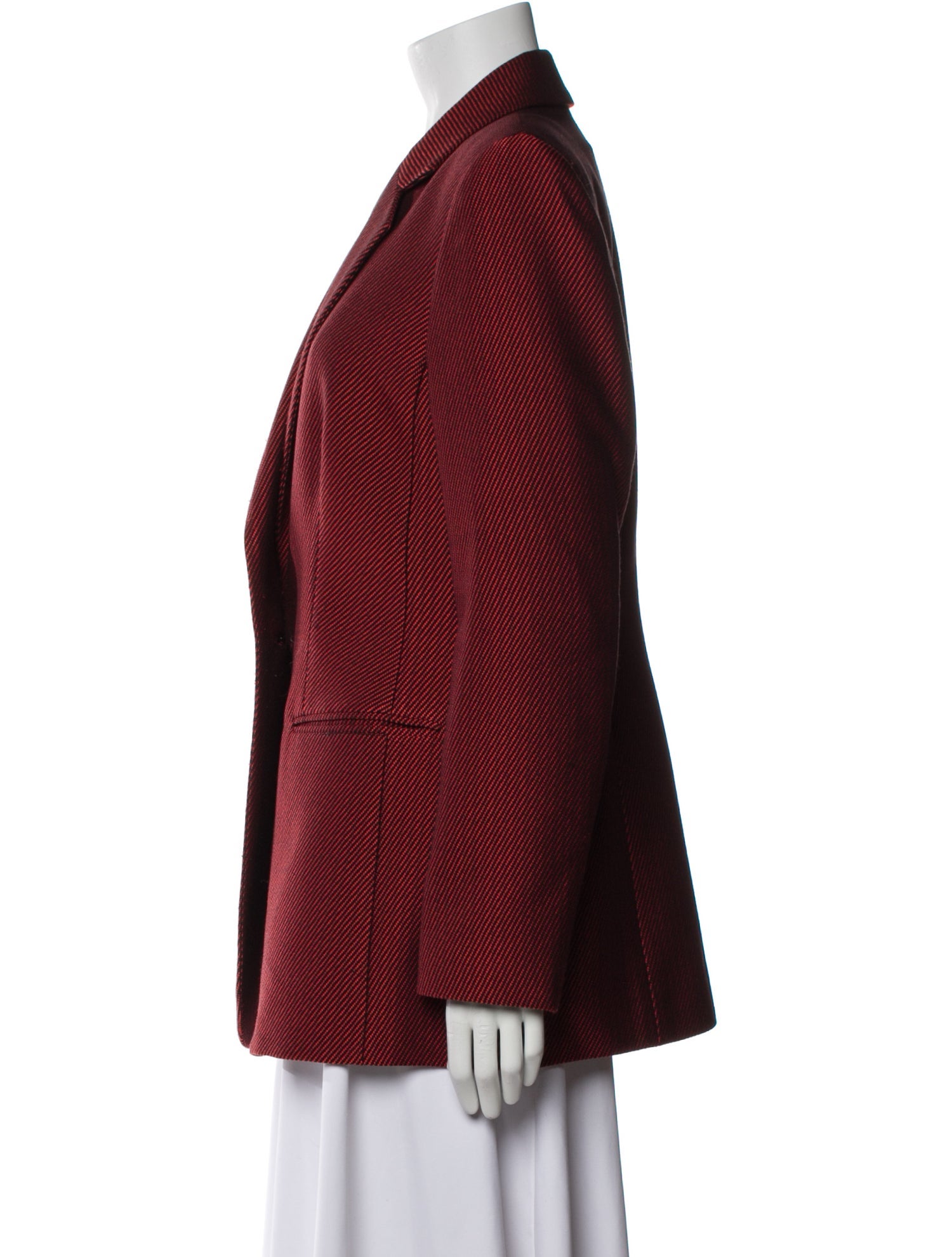 Escada Wool Striped Blazer