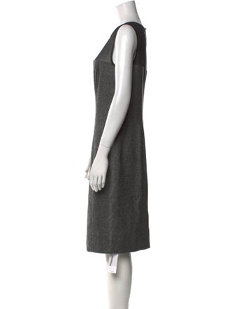 Escada Virgin Wool Knee-Length Dress