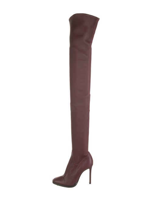 Escada Leather Sock Boots