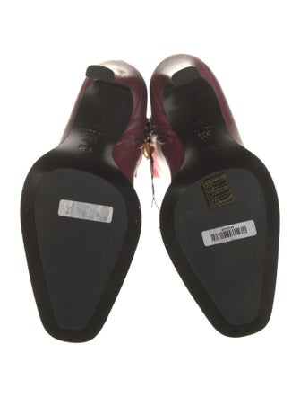 Escada Leather Sock Boots