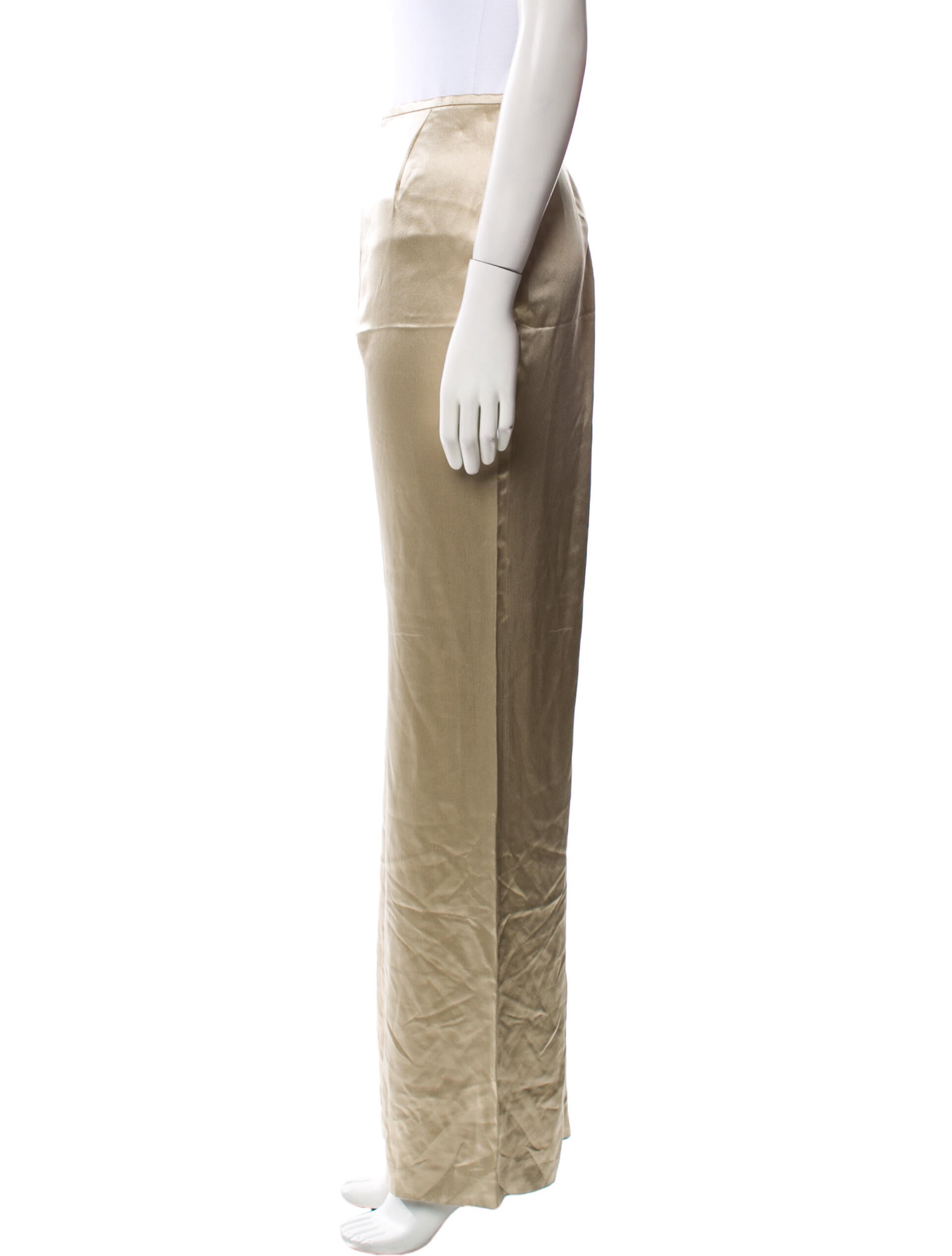 Escada Silk Wide Leg Pants