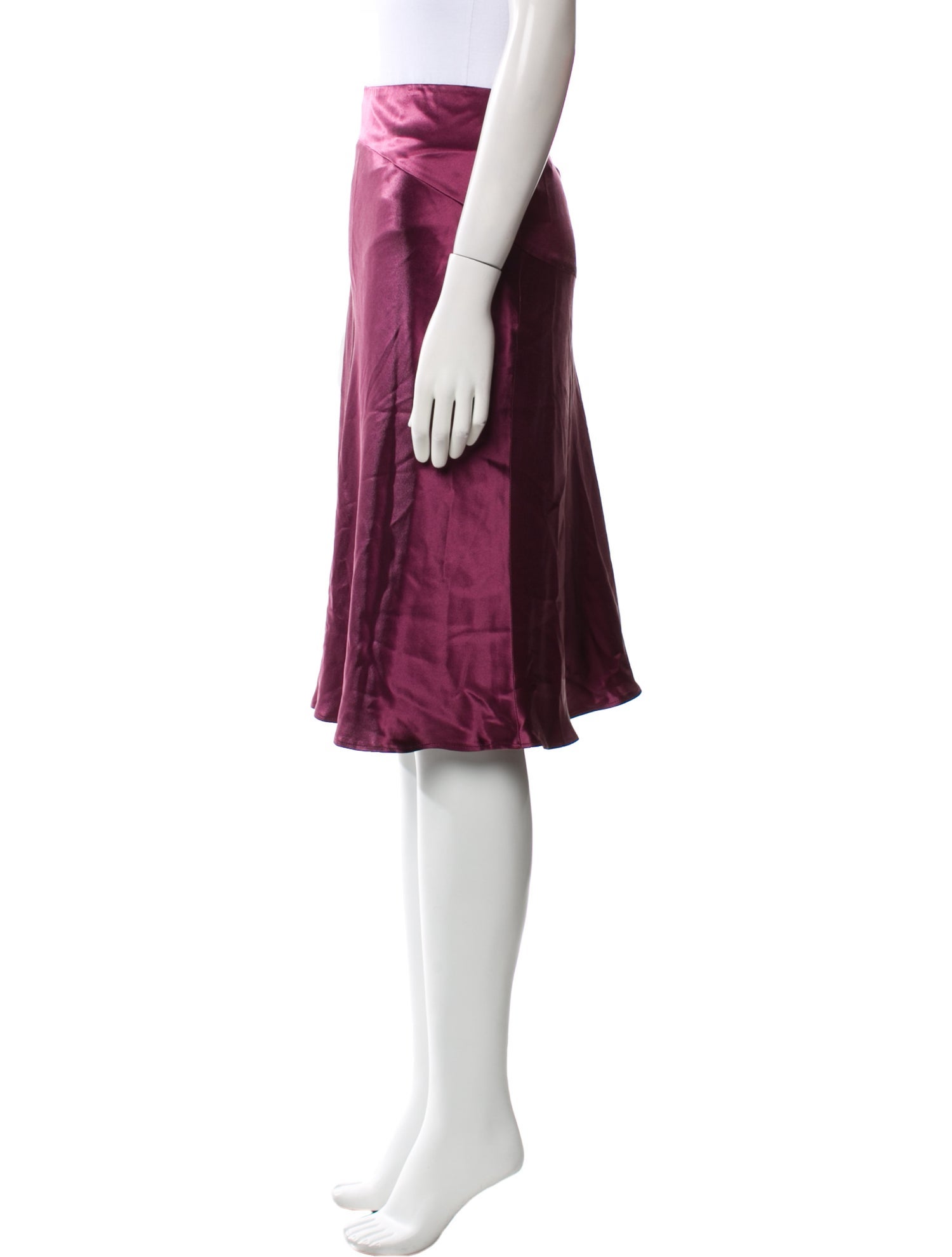 Escada Silk Knee-Length Skirt