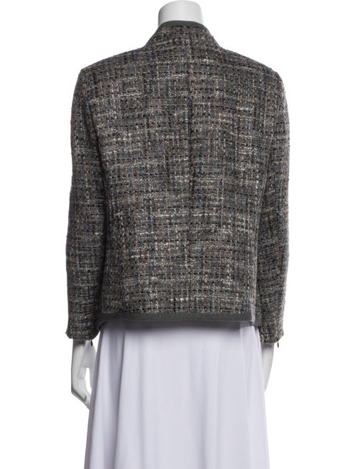 Escada Virgin Wool Tweed Pattern Blazer