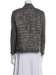 Escada Virgin Wool Tweed Pattern Blazer
