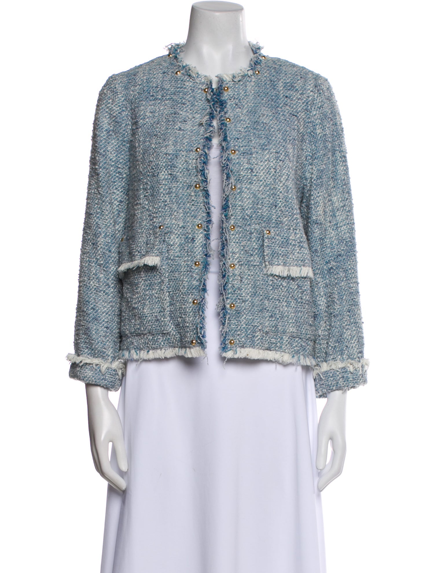 Escada Tweed Pattern Evening Jacket