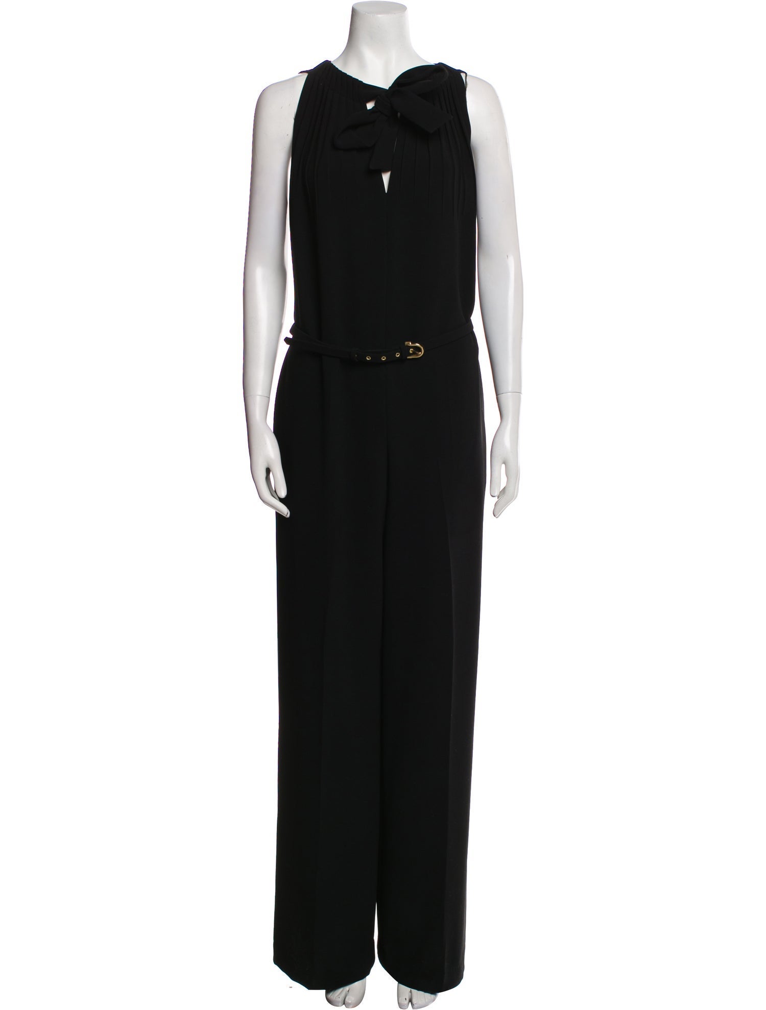 Escada V-Neck Jumpsuit