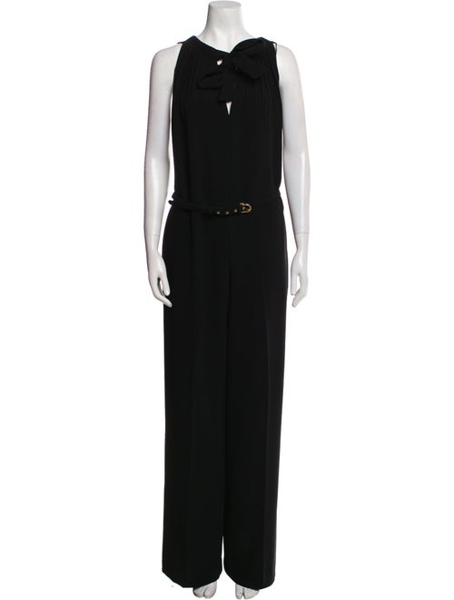 Escada V-Neck Jumpsuit