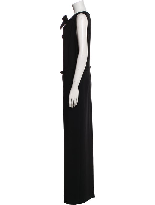 Escada V-Neck Jumpsuit