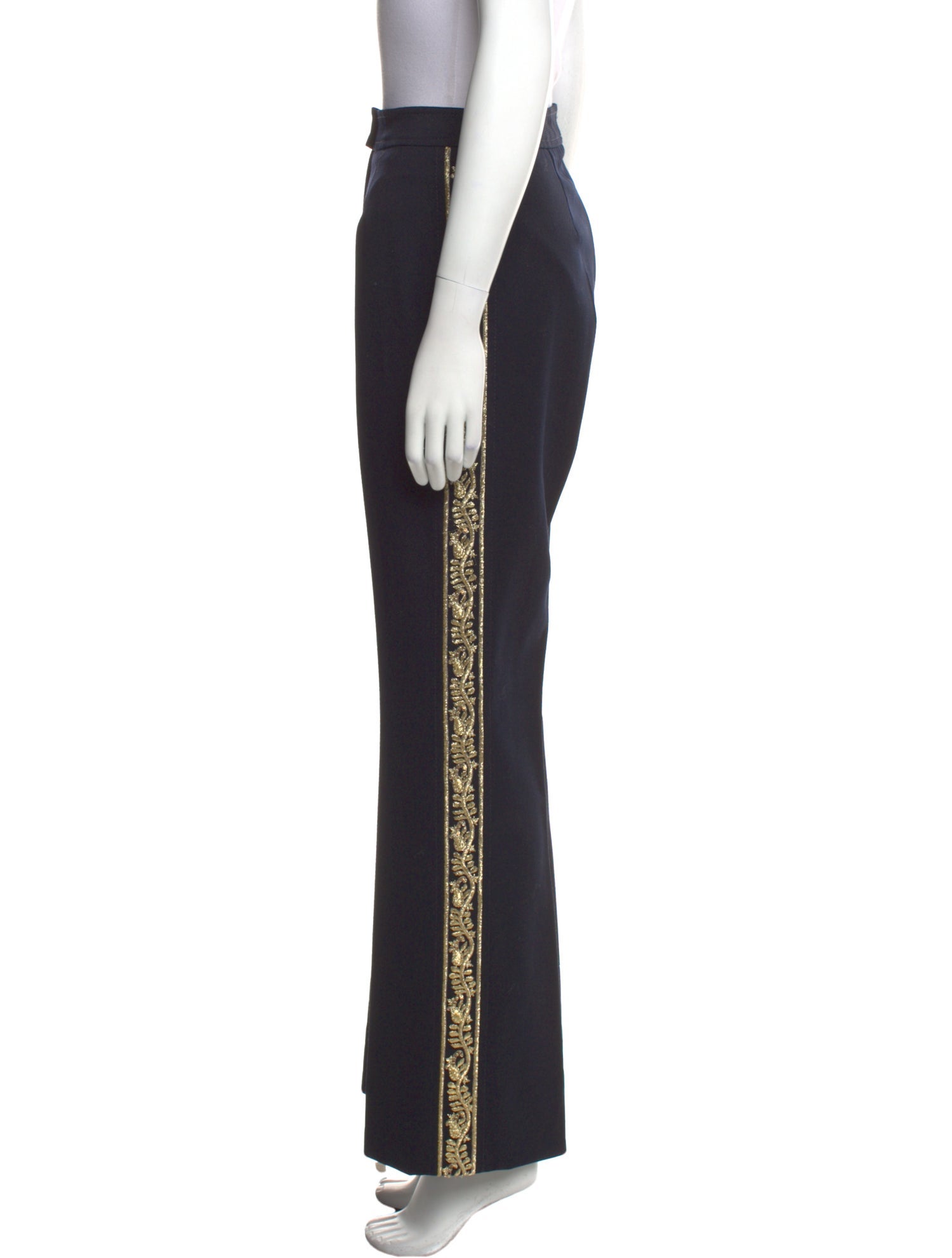 Escada Wool Wide Leg Pants