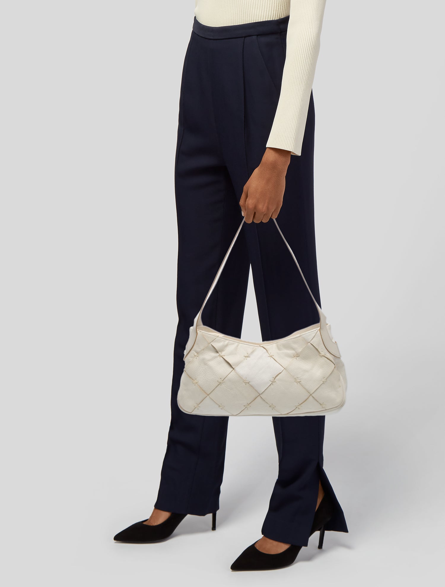 Escada Leather Shoulder Bag