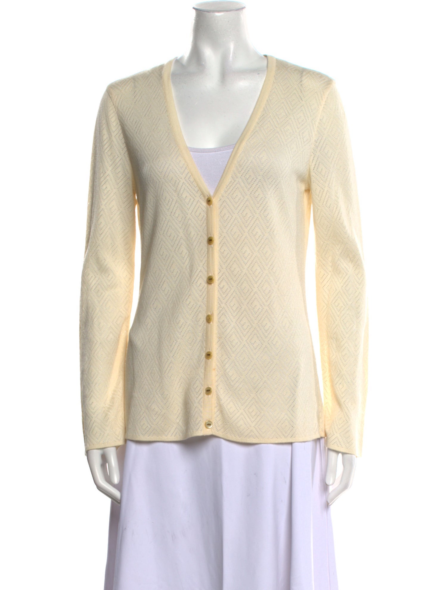 Escada V-Neck Sweater