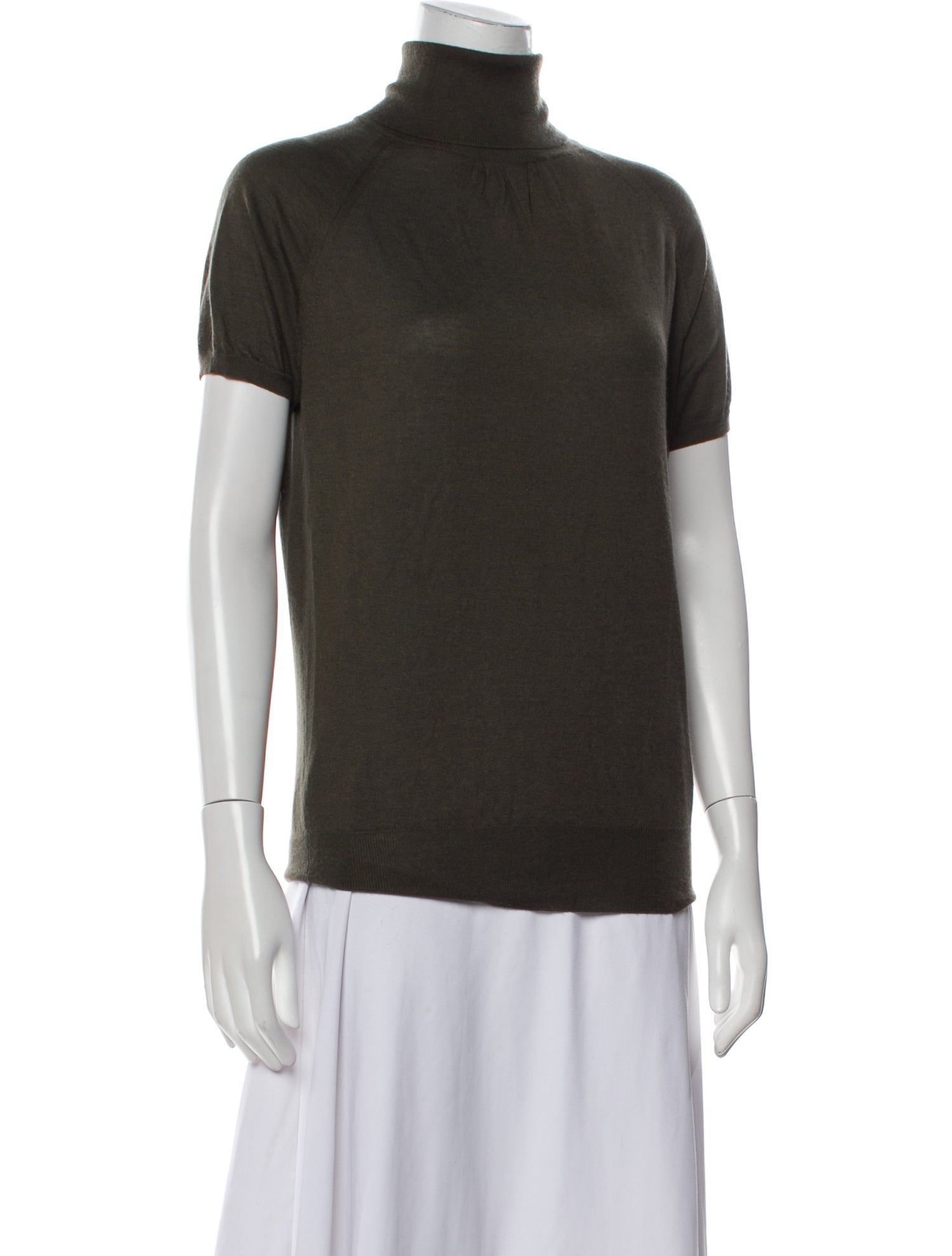 Escada Cashmere Turtleneck Top