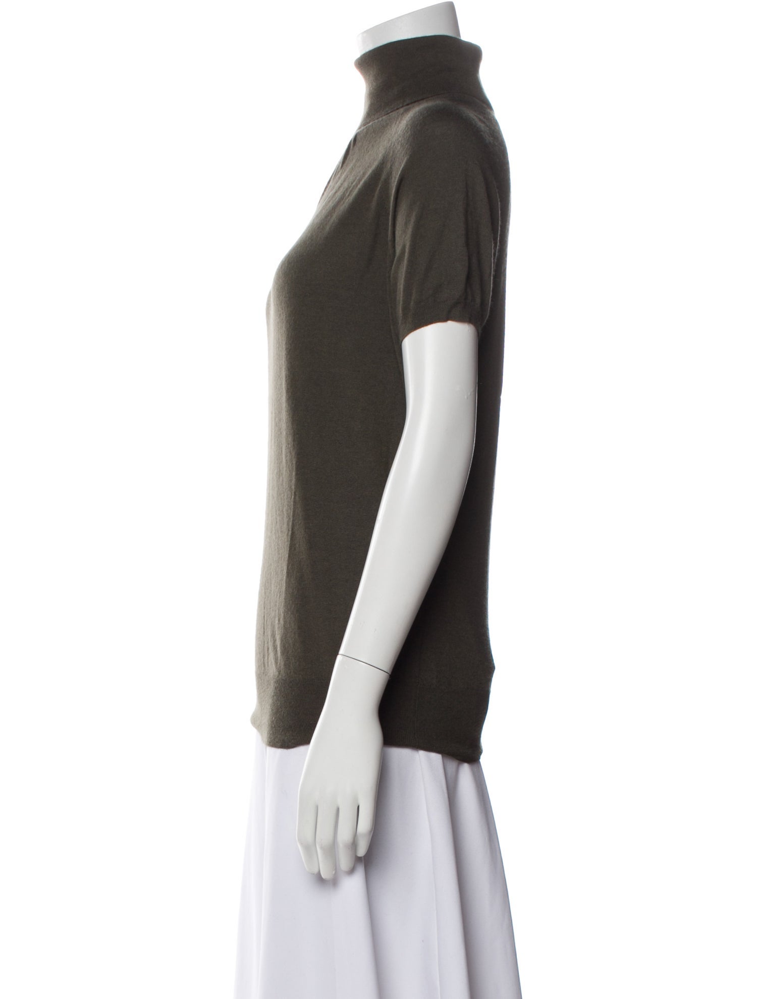 Escada Cashmere Turtleneck Top