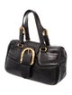 Escada Leather Top Handle Bag