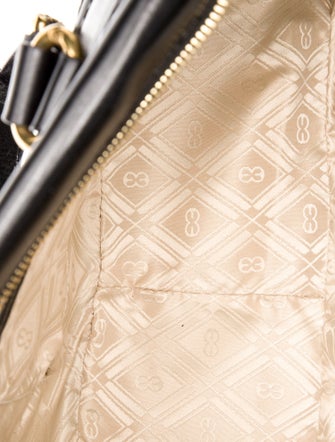 Escada Leather Top Handle Bag