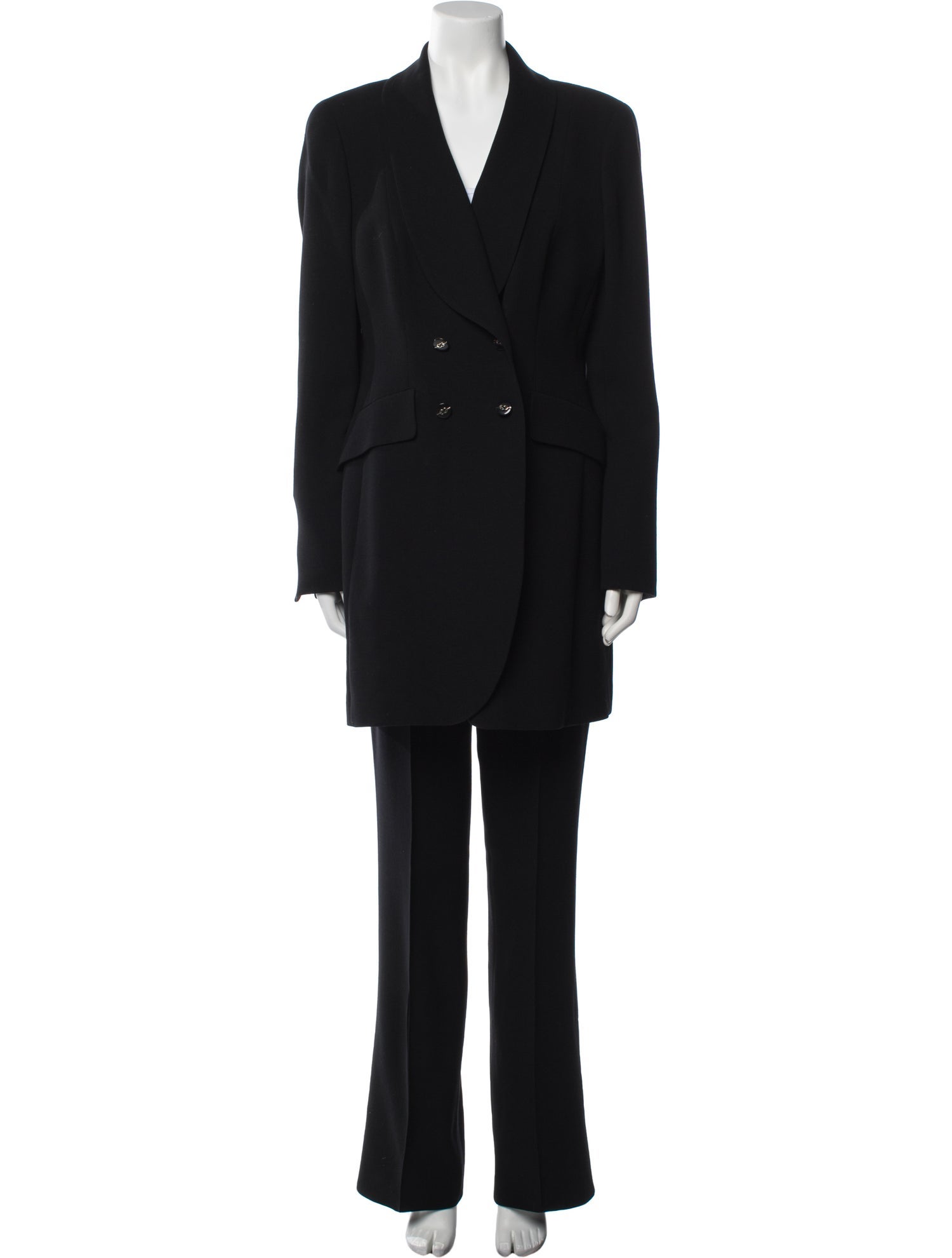 Escada Virgin Wool Pantsuit