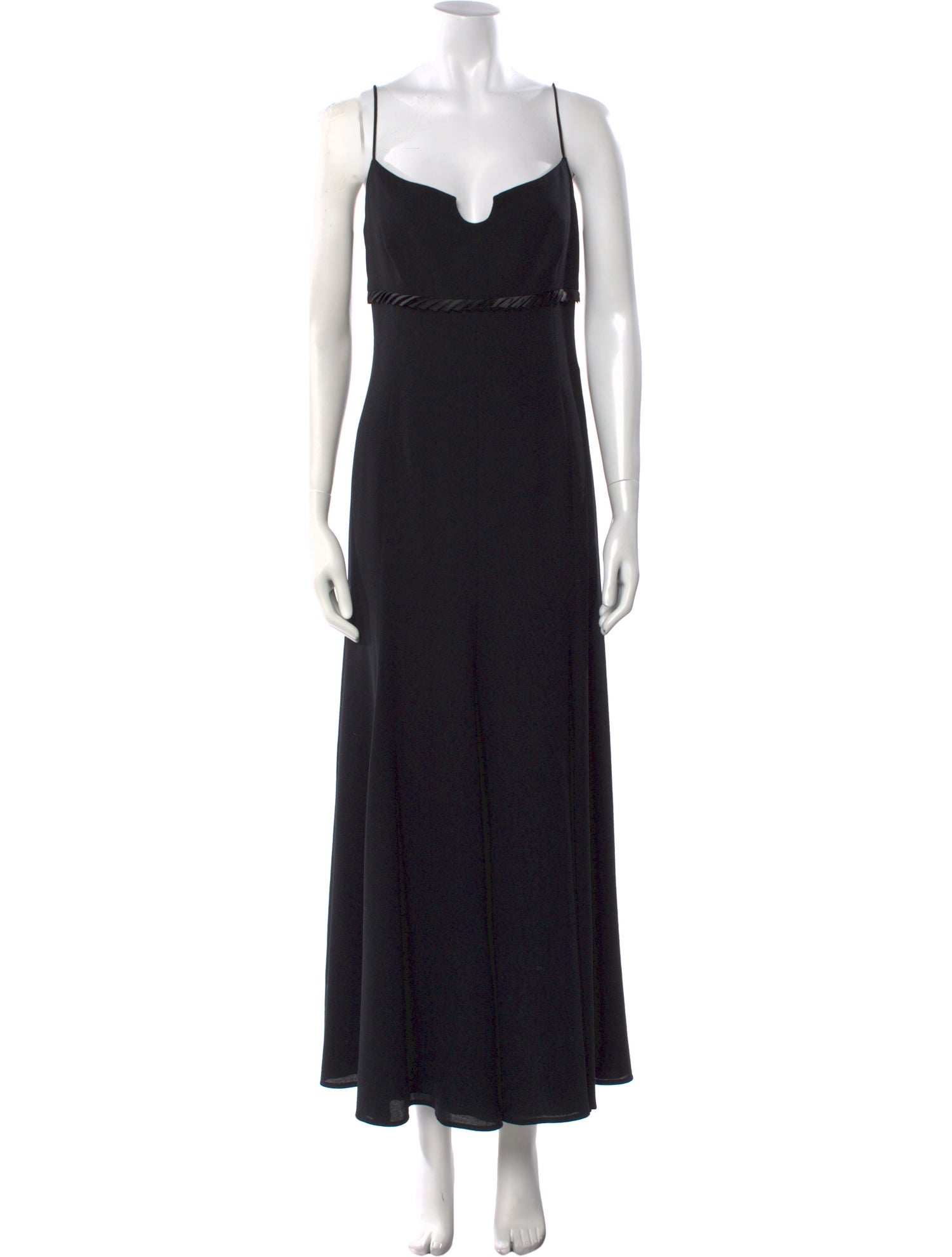 Escada Wool Long Dress