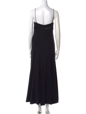 Escada Wool Long Dress