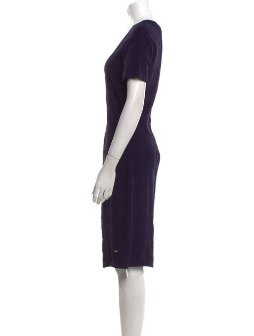Escada Virgin Wool Knee-Length Dress