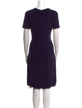 Escada Virgin Wool Knee-Length Dress