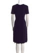 Escada Virgin Wool Knee-Length Dress