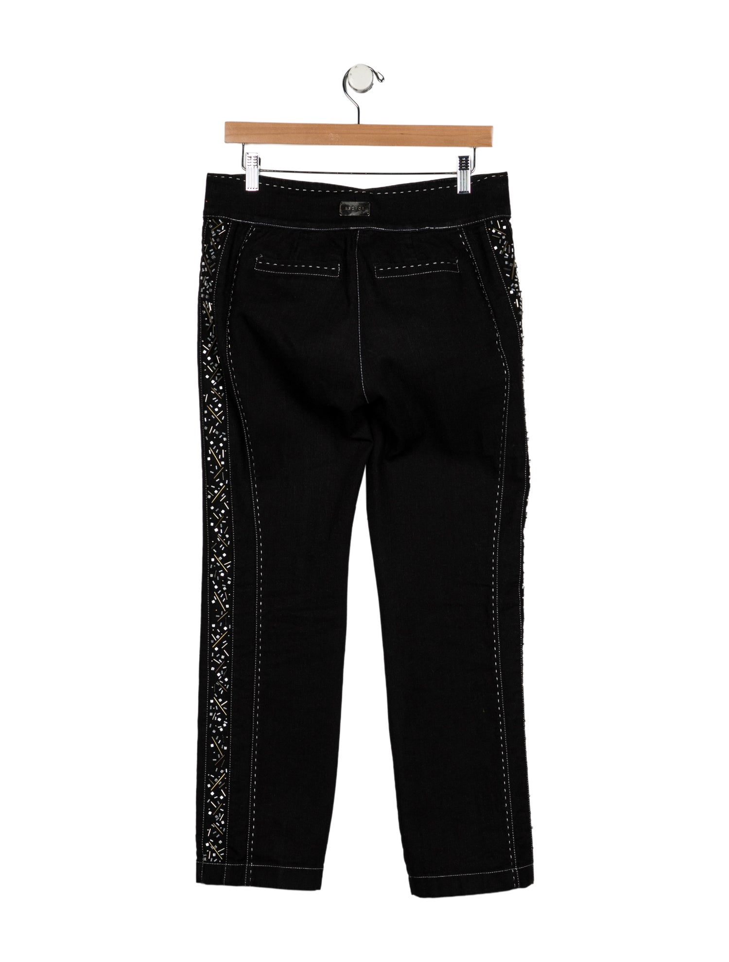 Escada Mid-Rise Straight Leg Jeans