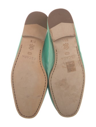 Escada Leather Loafers