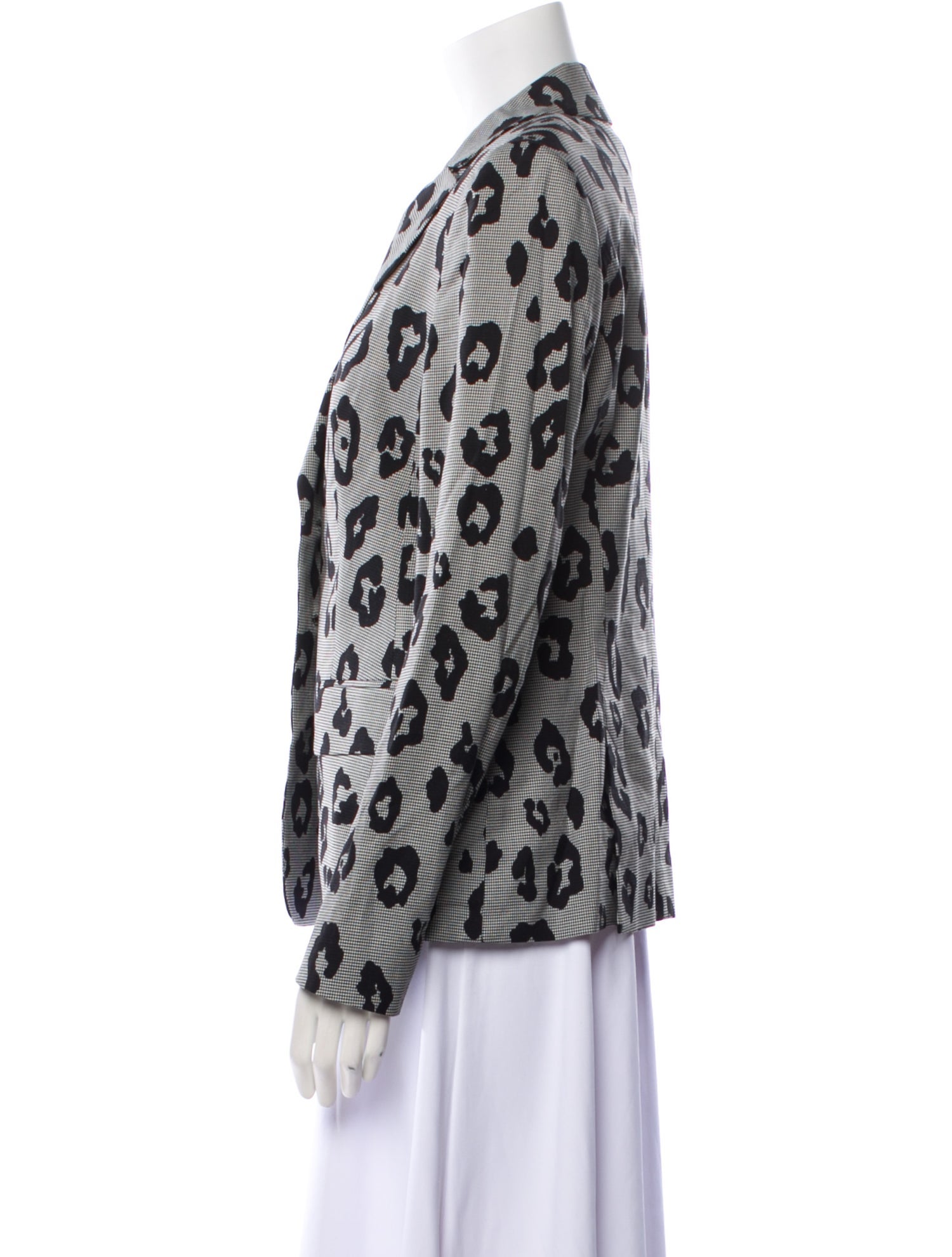 Escada Animal Print Blazer