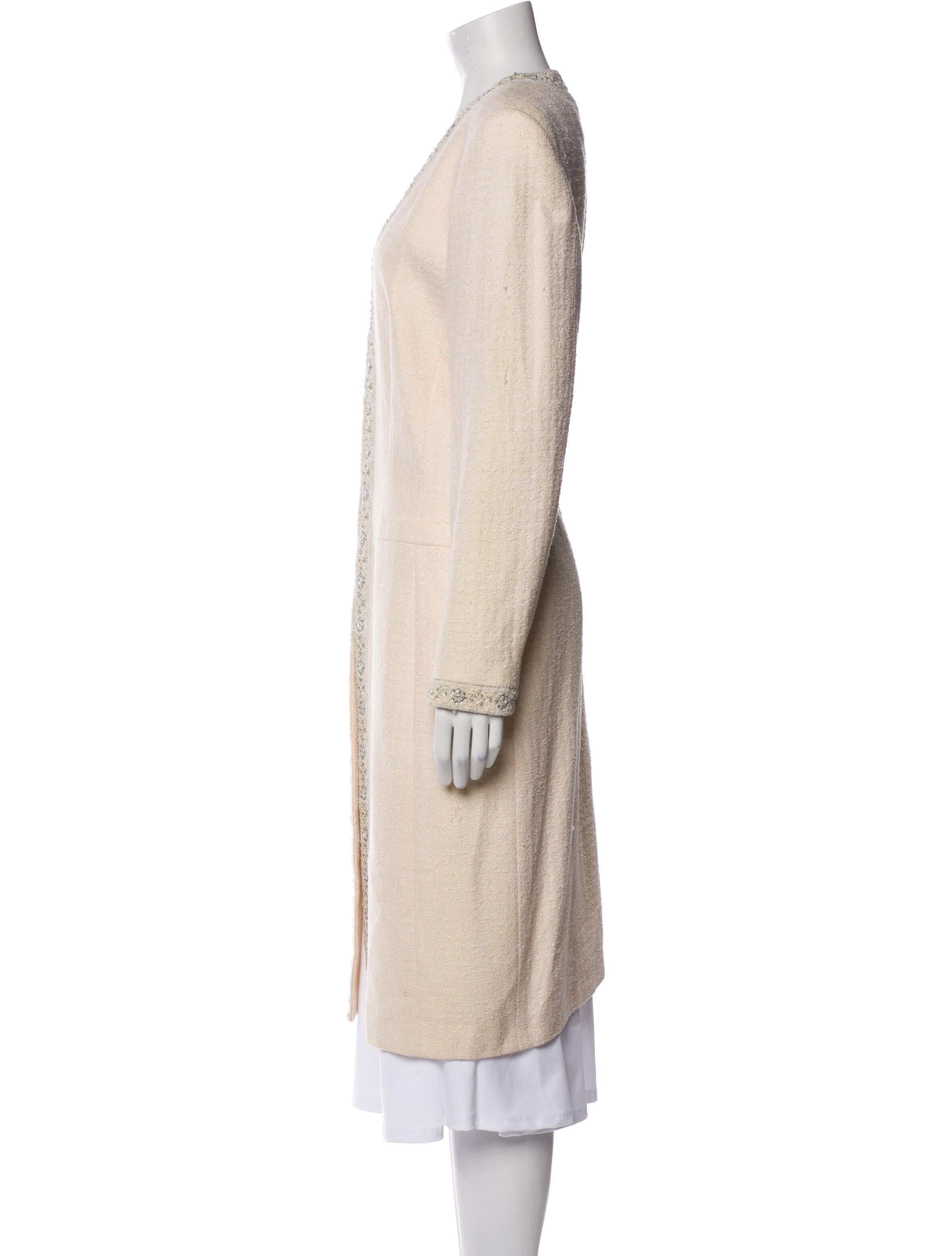 Escada Silk Striped Evening Jacket