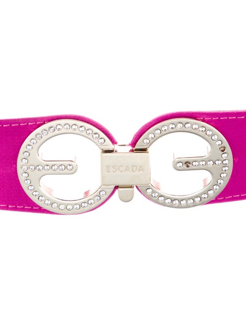 Escada Satin Waist Belt