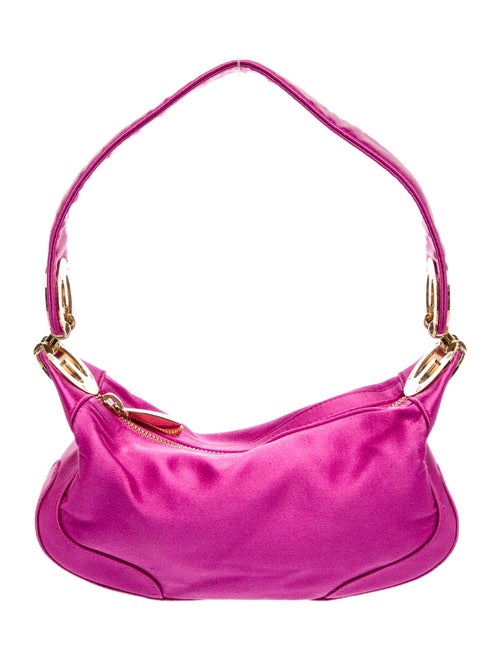 Escada Satin Top Handle Bag