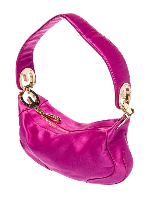Escada Satin Top Handle Bag