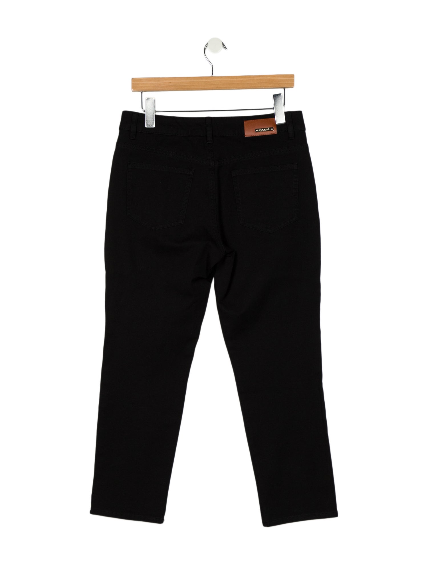 Escada Mid-Rise Straight Leg Jeans