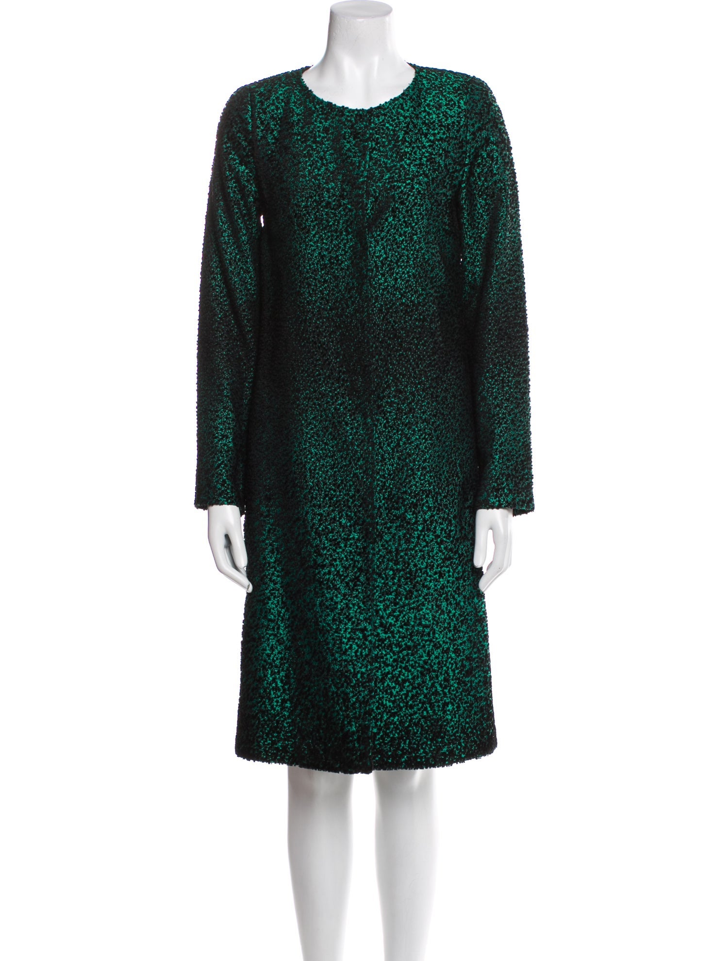Escada Tweed Pattern Coat