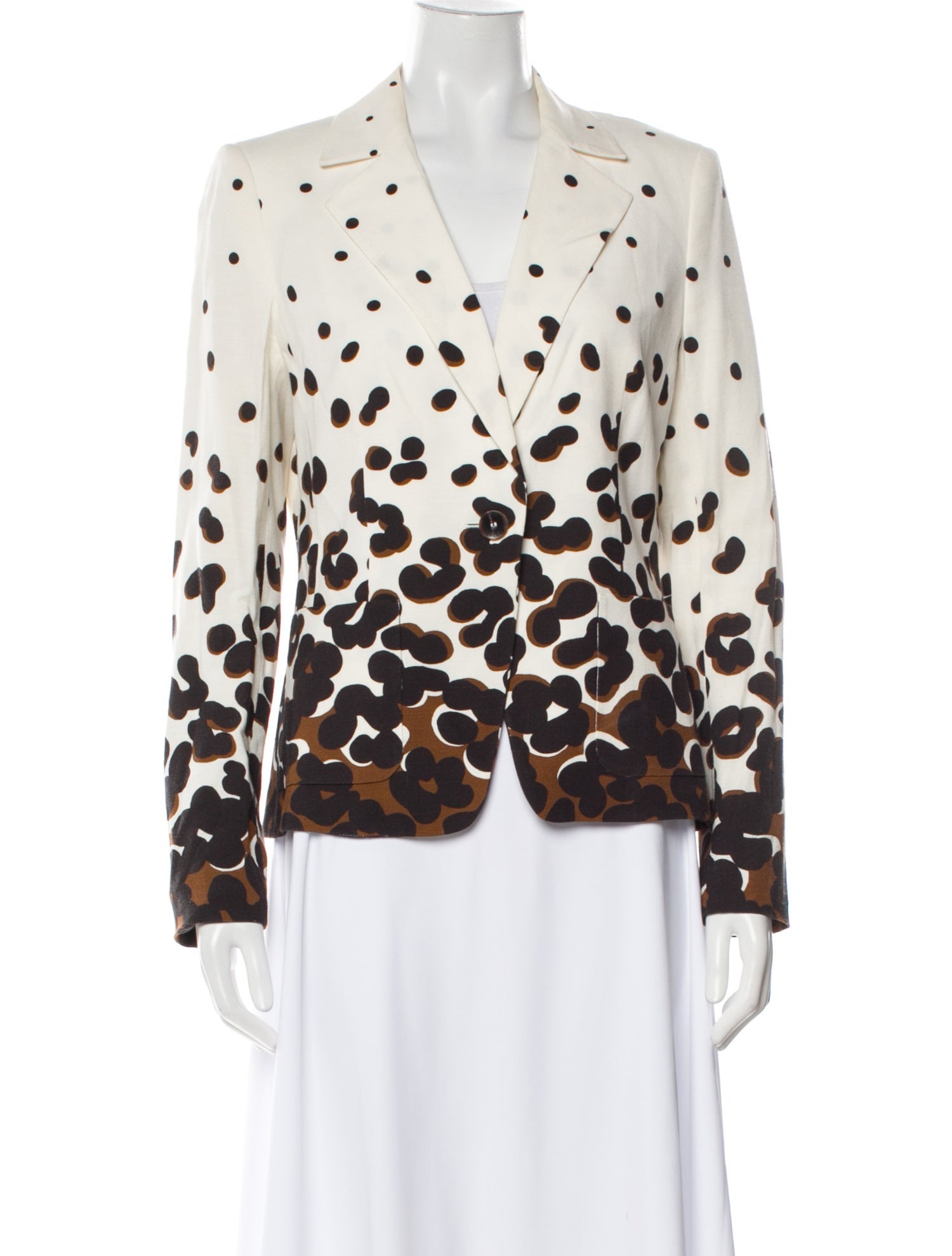 Escada Animal Print Blazer