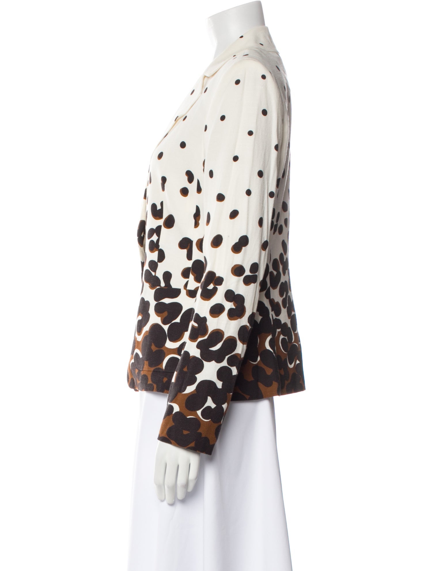 Escada Animal Print Blazer
