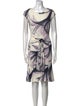 Escada Printed Long Dress