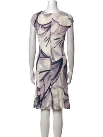 Escada Printed Long Dress