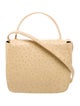Escada Ostrich Shoulder Bag