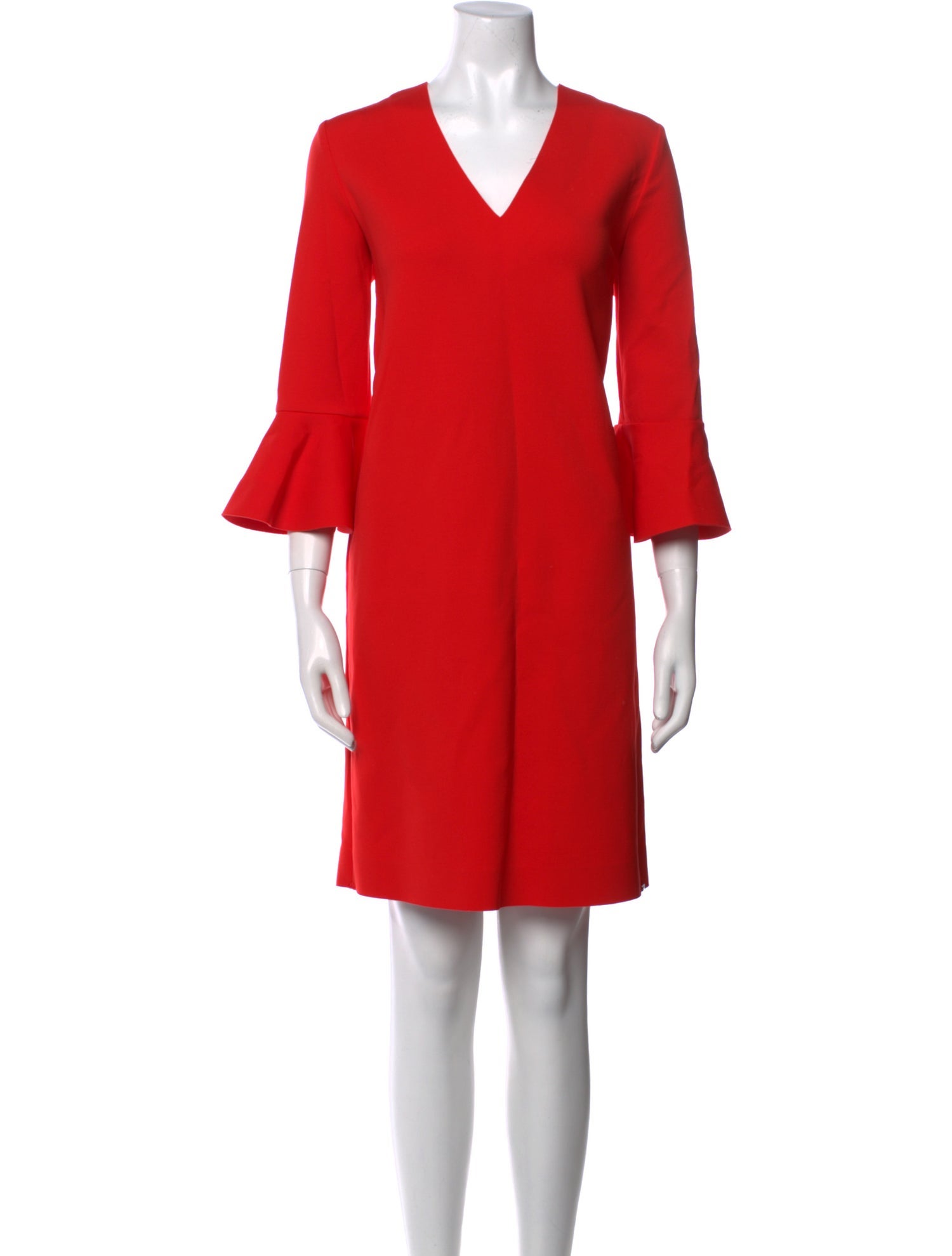 Escada V-Neck Mini Dress