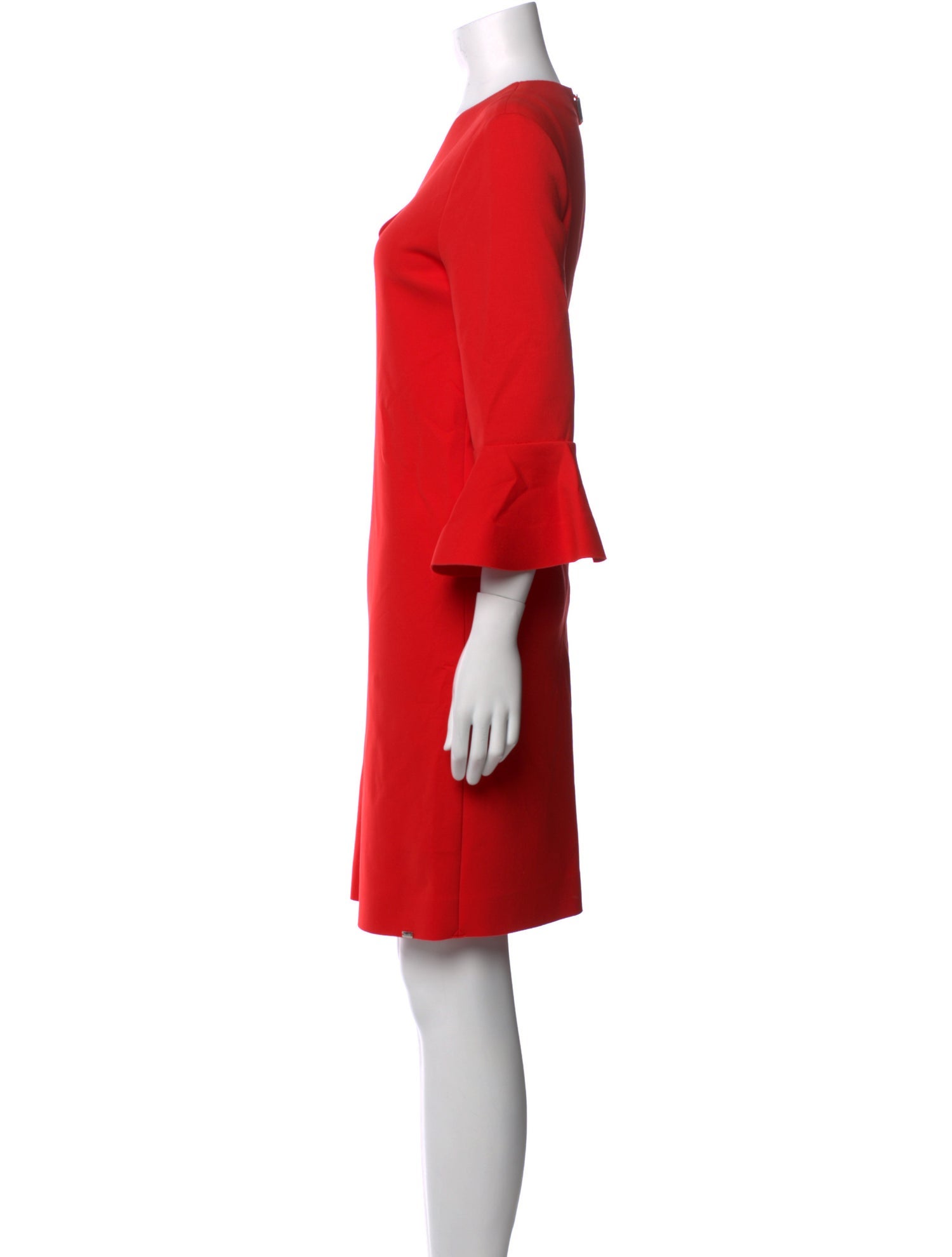 Escada V-Neck Mini Dress