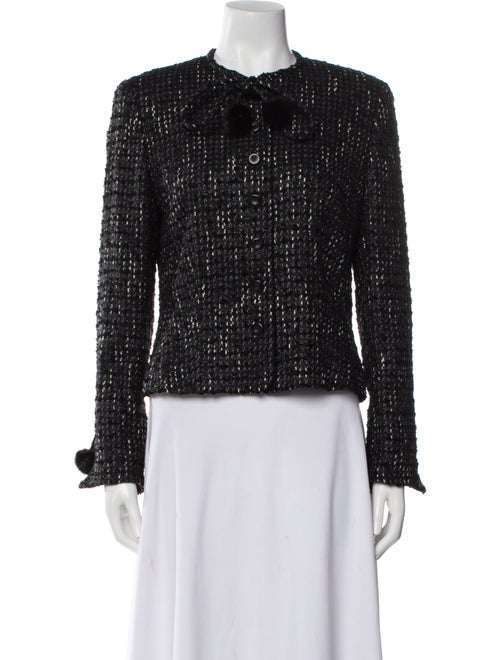 Escada Tweed Pattern Evening Jacket