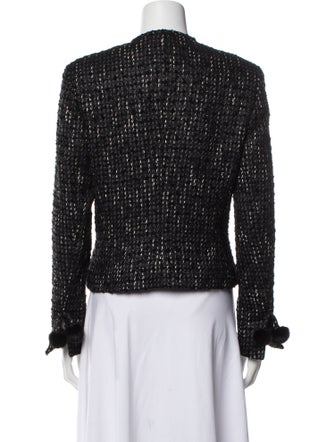 Escada Tweed Pattern Evening Jacket