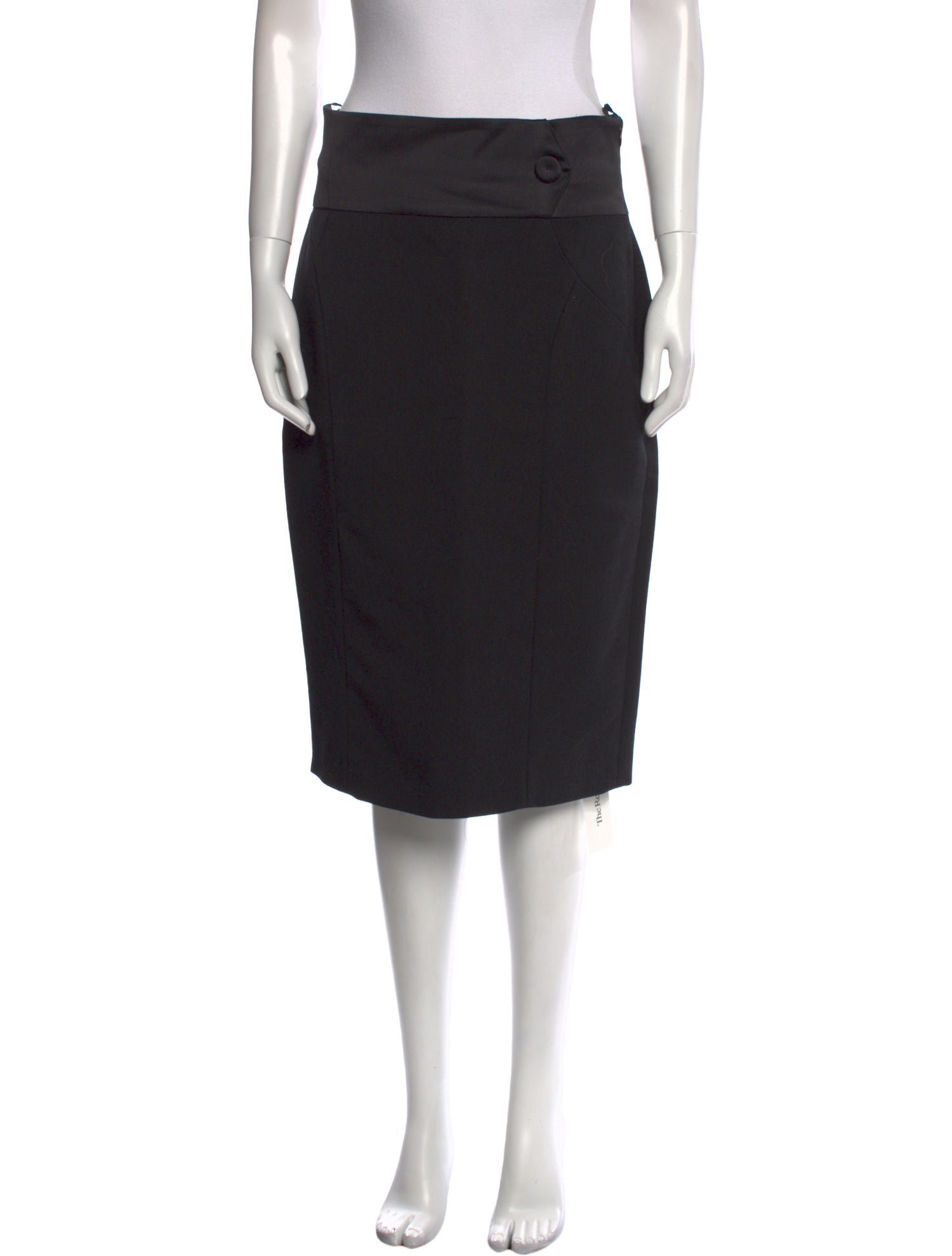 Escada Virgin Wool Knee-Length Skirt