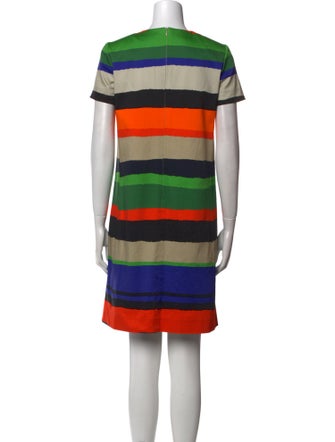 Escada Striped Mini Dress