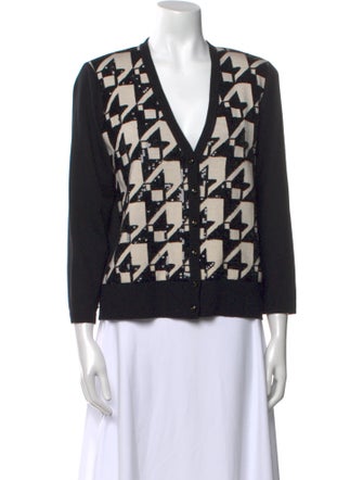 Escada Wool Printed Sweater
