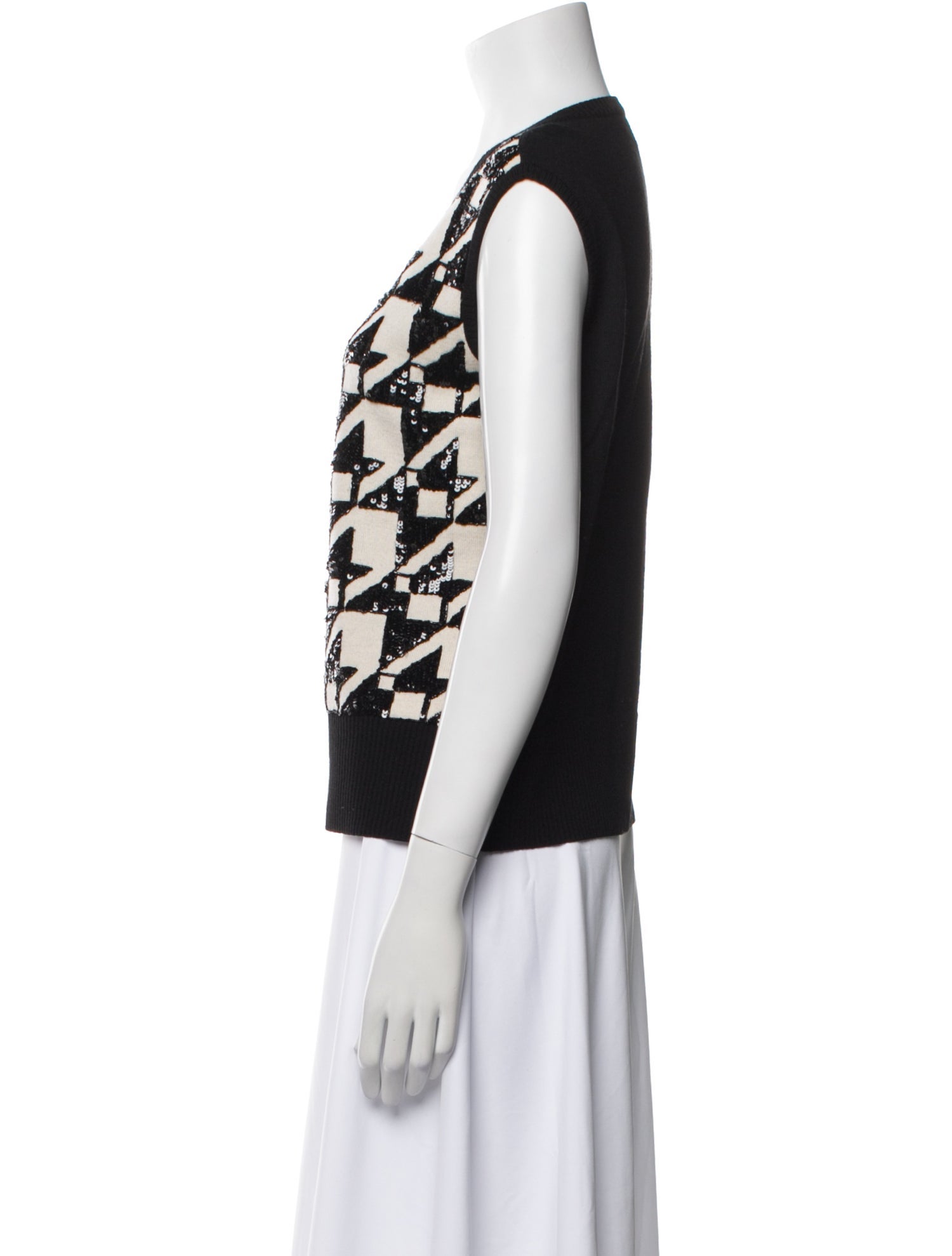 Escada Floral Print Vest