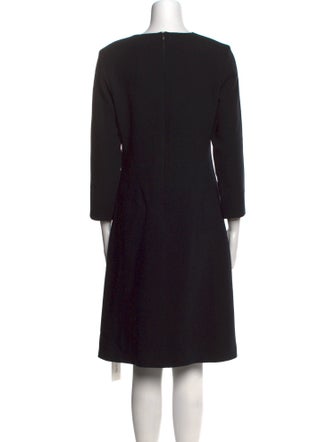 Escada Virgin Wool Knee-Length Dress