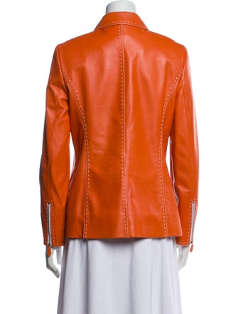 Escada Lambskin Biker Jacket